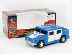 B/O universal Transforms Car W/L toys