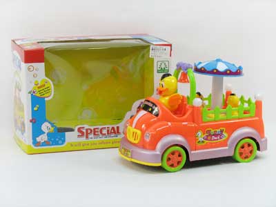 B/O Cartoon Duck Car toys