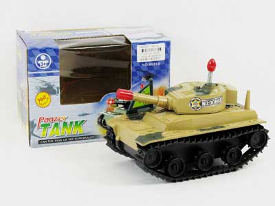 B/O Tumbling Tank W/L toys