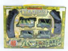 B/O Military Trains(2S) toys