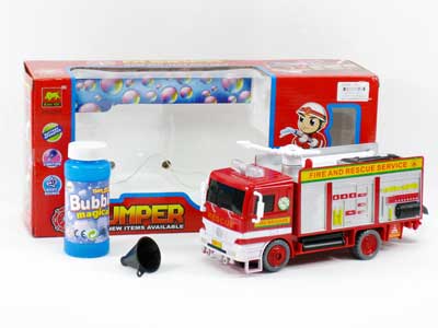 B/O universal Hubble-bubble Fire Truck W/L_M toys