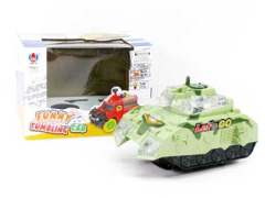 B/O Tumbling Tank W/L_M(2C) toys