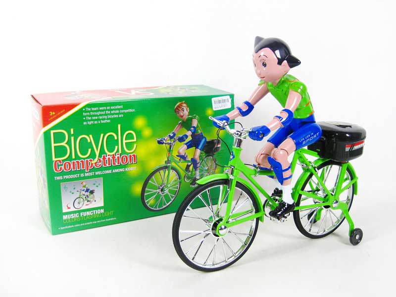 B/O Bicycle W/L toys