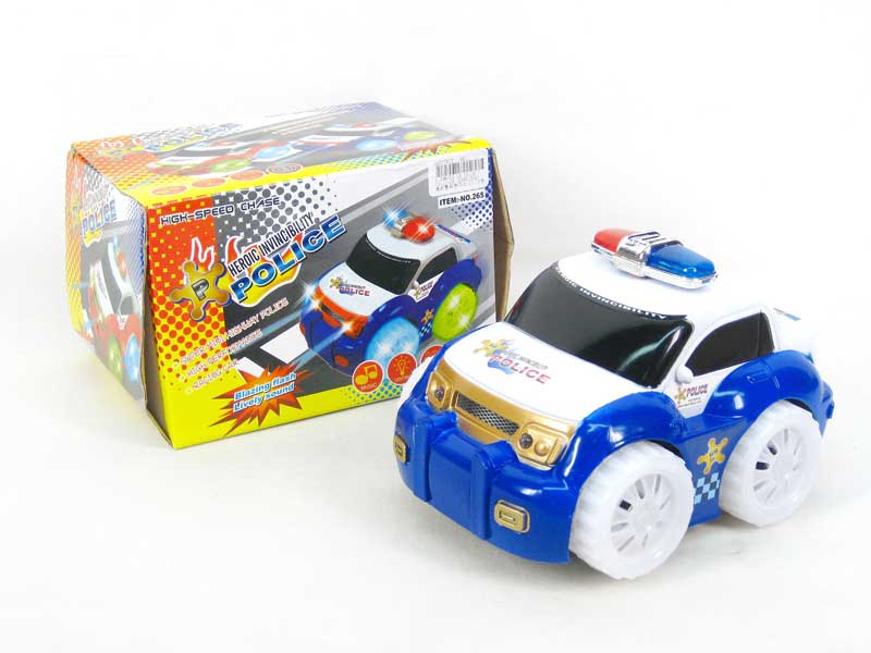 B/O Police Car W/L_IC(2C) toys