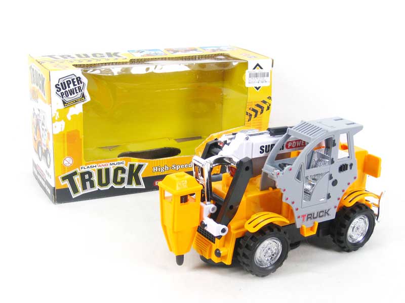 B/O universal Construction Car W/L toys