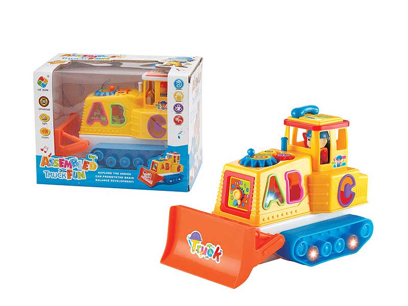 B/O Block Construction Car toys