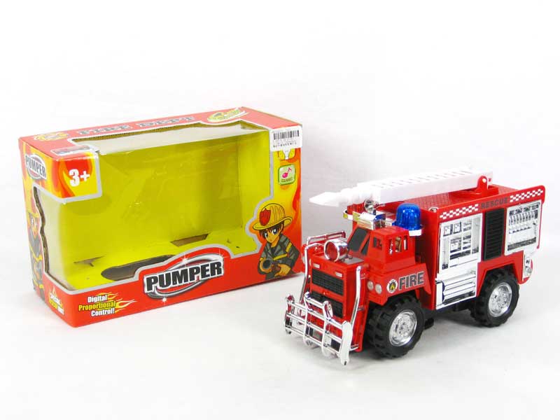 B/O Fire Engine W/L toys