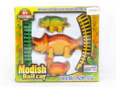 B/O Dinosur Rail Car toys