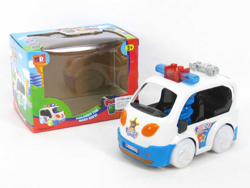B/O Police Car W/L_IC toys