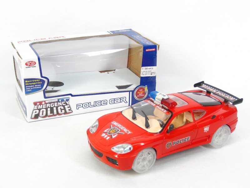 B/O universal Police Car W/L_M(3C) toys