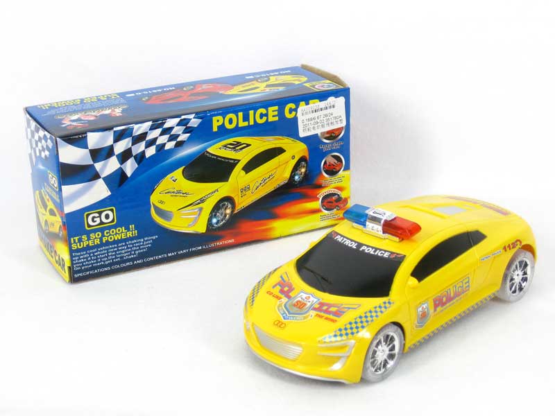 B/O Police Car W/L_S toys