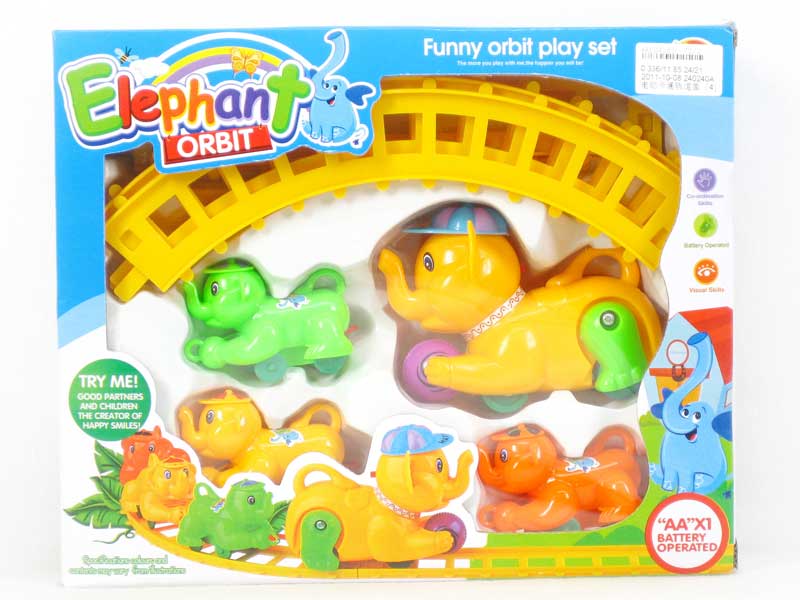 B/O Elephant(4C) toys