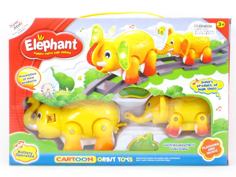 B/O Orbit Elephant W/L toys