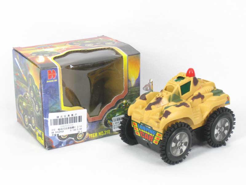 B/O Tumbling Car W/L_S toys