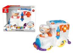 B/O Bump&go Ambulance Car W/L_M(2C)