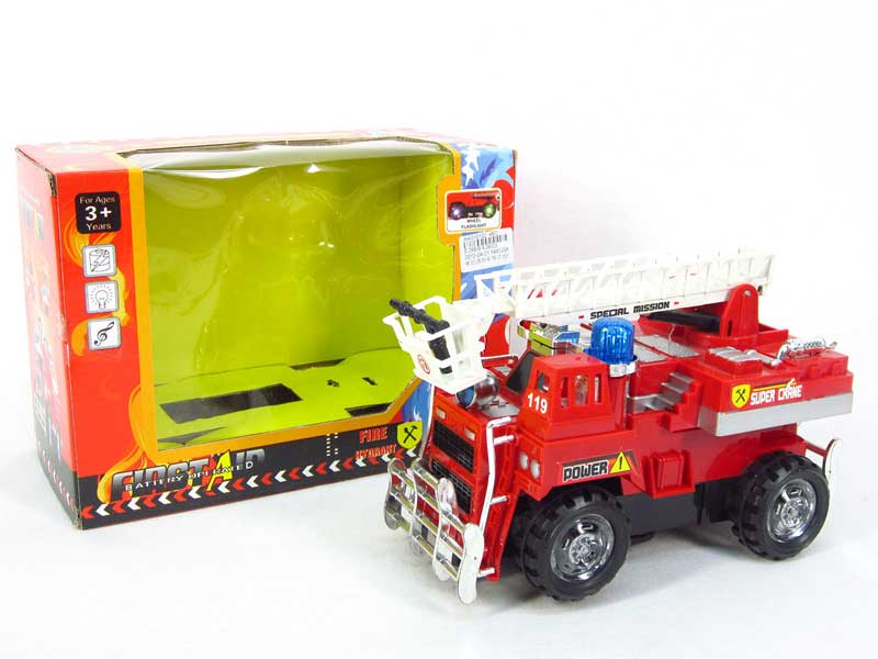 B/O Fire Engine W/L_M toys