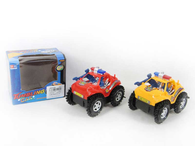 B/O Tumbling Police Car(2S) toys