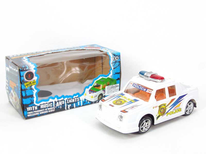 B/O Police Car W/L_S(2C) toys