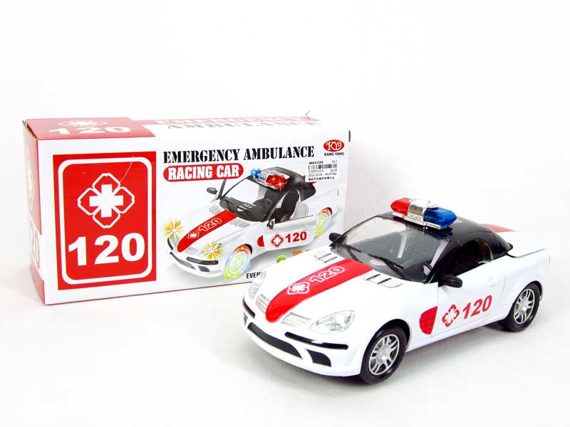 B/O universal Ambulance Car W/L toys