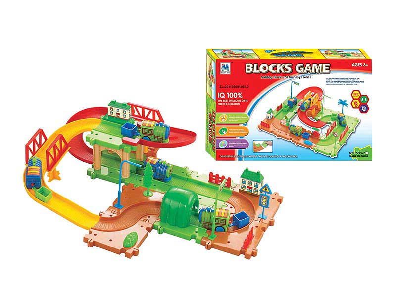 B/O Blocks Orbit Train toys