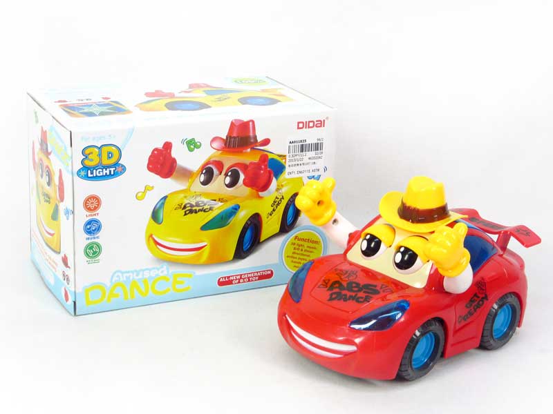 B/O Dance Car W/L(3C) toys