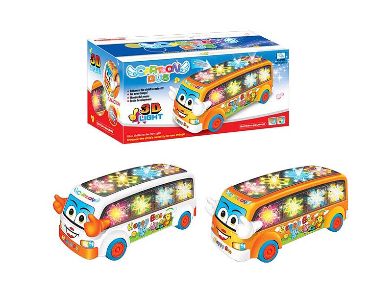 B/O Bus W/L(2C) toys