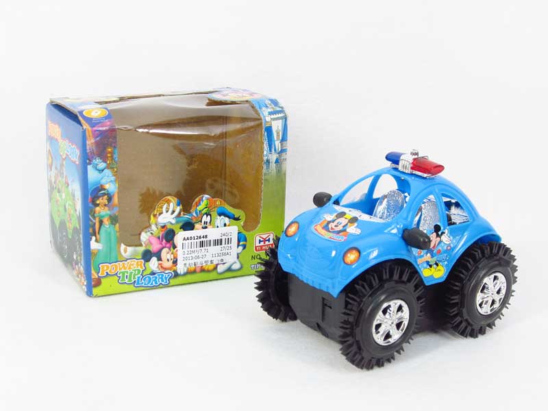 B/O Tumbling Police Car(3C) toys