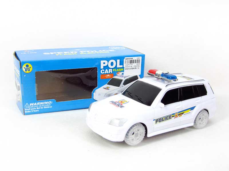 B/O Police Car W/L toys