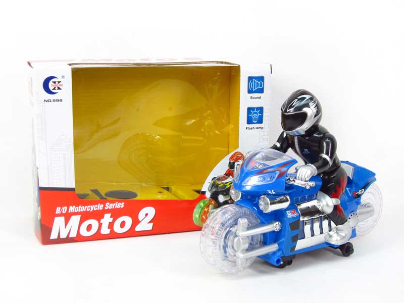 B/O motor with man toys