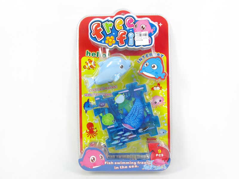 B/O Orbit Fish toys