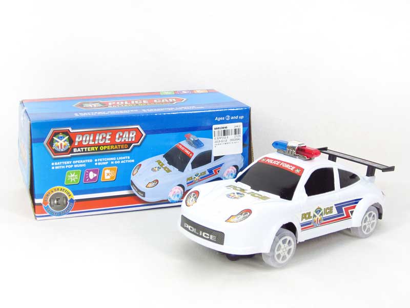 B/O universal Police Car W/L_M(2C) toys