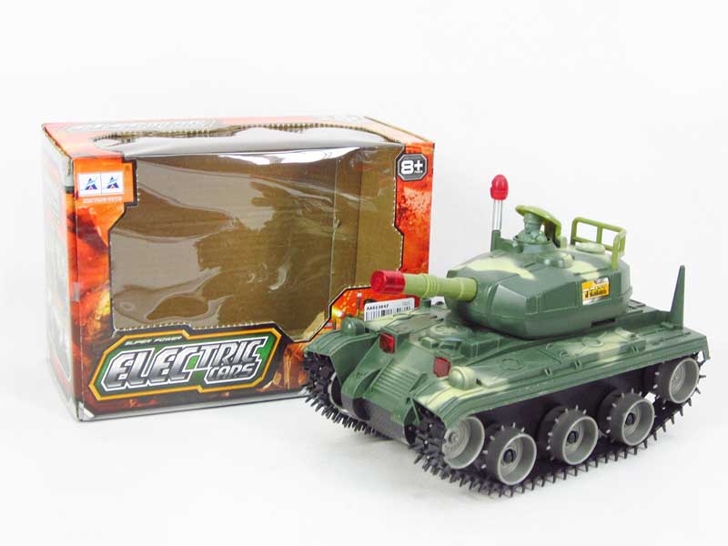 B/O Tumbling Tank W/L_M toys
