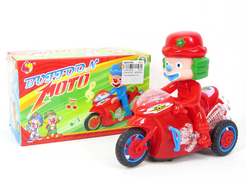 B/O Moorcycle W/L(2C) toys