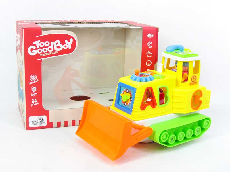 B/O universal Block Construction Truck W/L_S toys