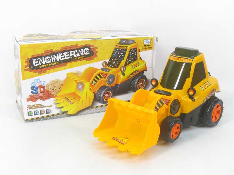 B/O Construction Car W/L/M toys