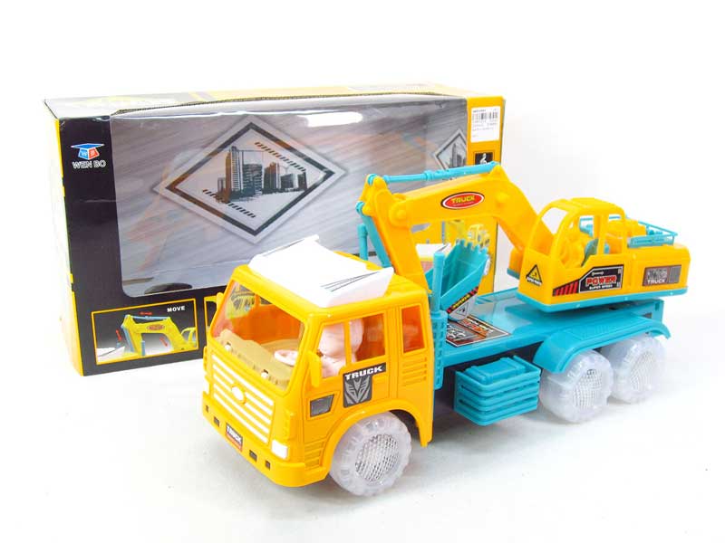 B/O universal Construction Truck W/L_IC toys