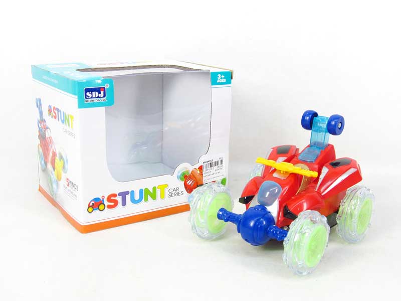 B/O Stunt Motorcycle W/L_M toys
