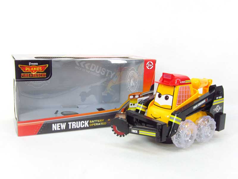 B/O Construction Truck W/L_M toys