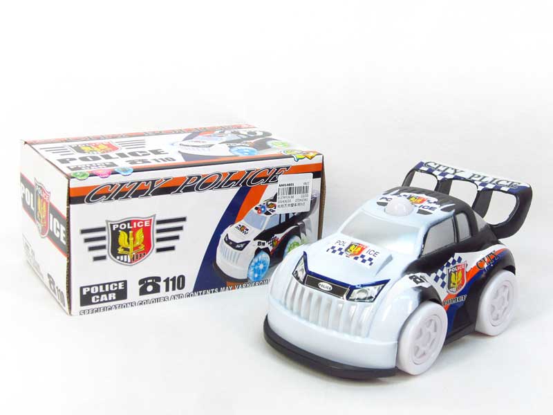 B/O universal Police Car W/L toys