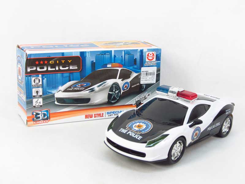 B/O universal Police Car W/L_S toys