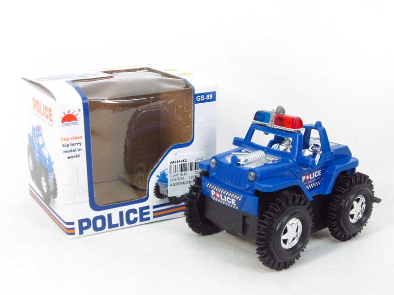 B/O Tumbling Police Car toys