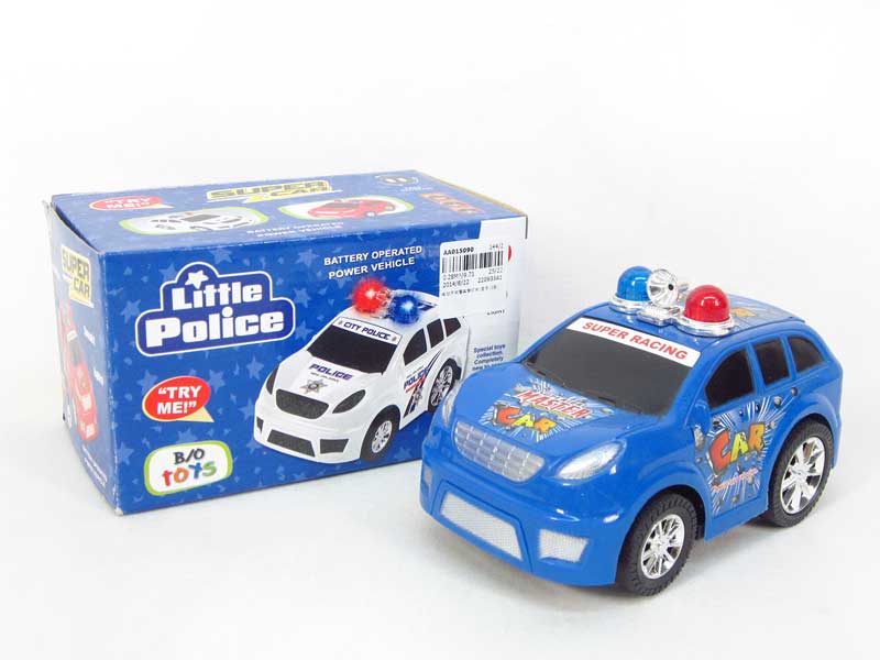 B/O universal Police Car W/L_M(3C) toys