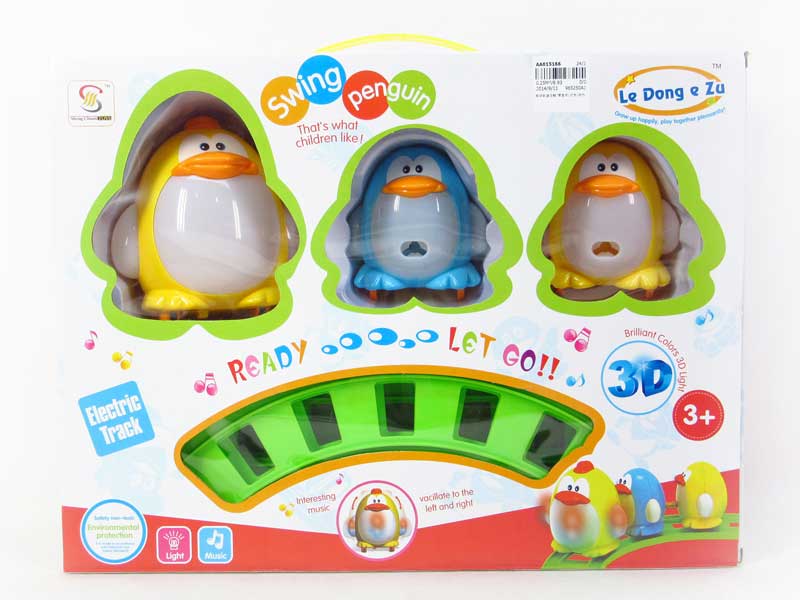 B/O Train Penguin toys