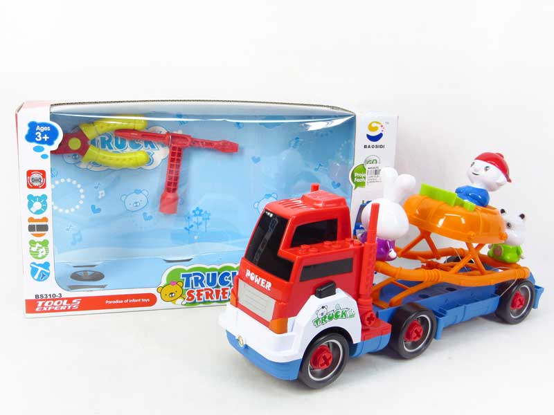 B/O Truck W/M(2C) toys