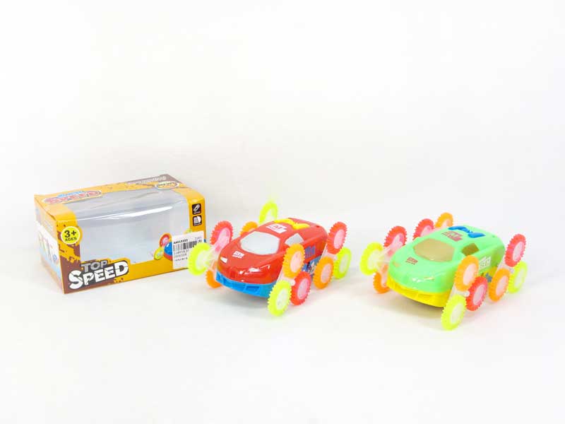 B/O Tumbling Car W/L(4C) toys