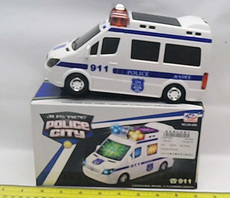 B/O universal Police Car W/L_M toys