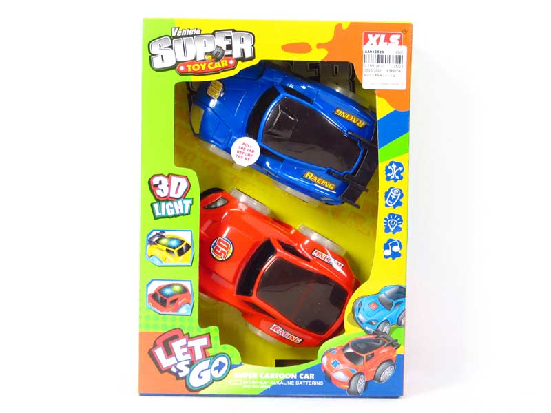 B/O universal Racing Car W/L(2in1) toys