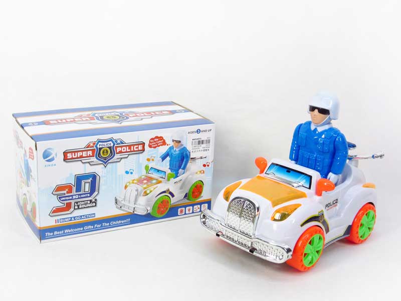 B/O universal Police Car toys