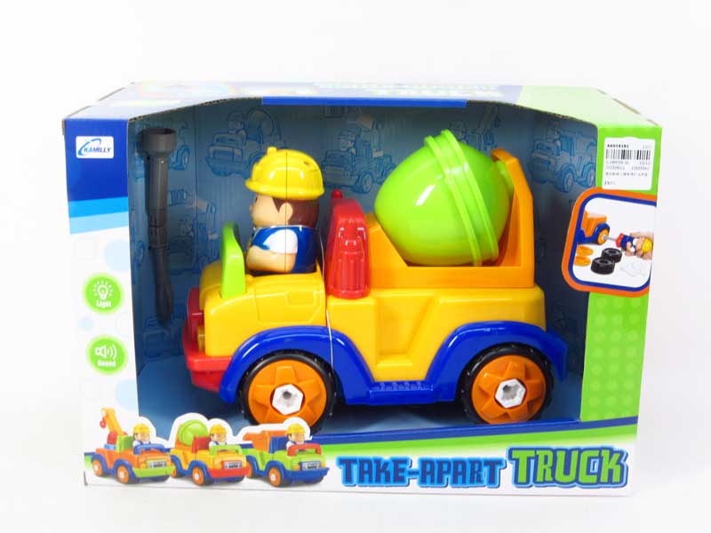 B/O Construction Car W/L_S toys