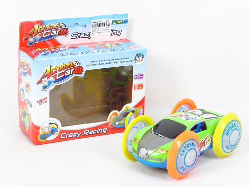 B/O Tumbling Car W/L_M(3C) toys